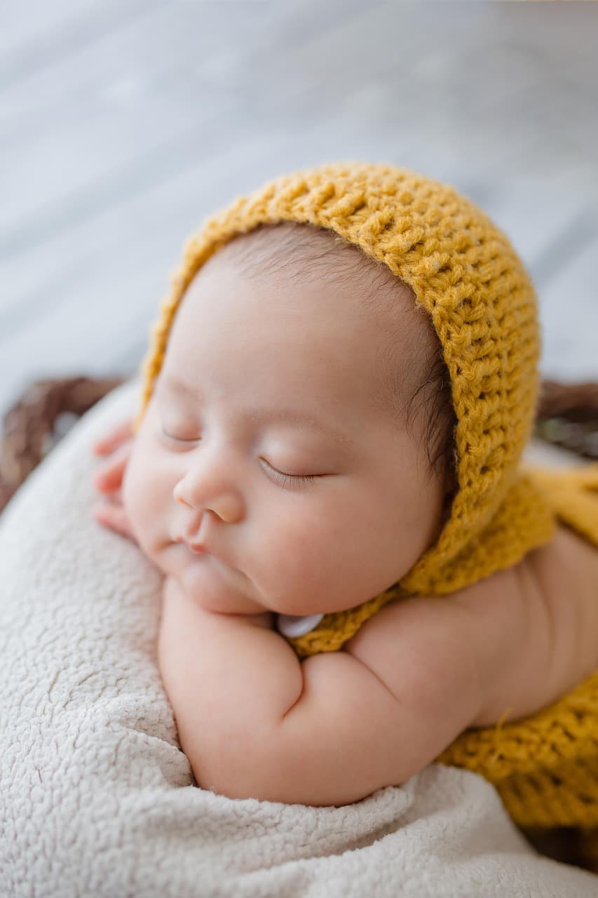 Friedlich schlafendes Baby